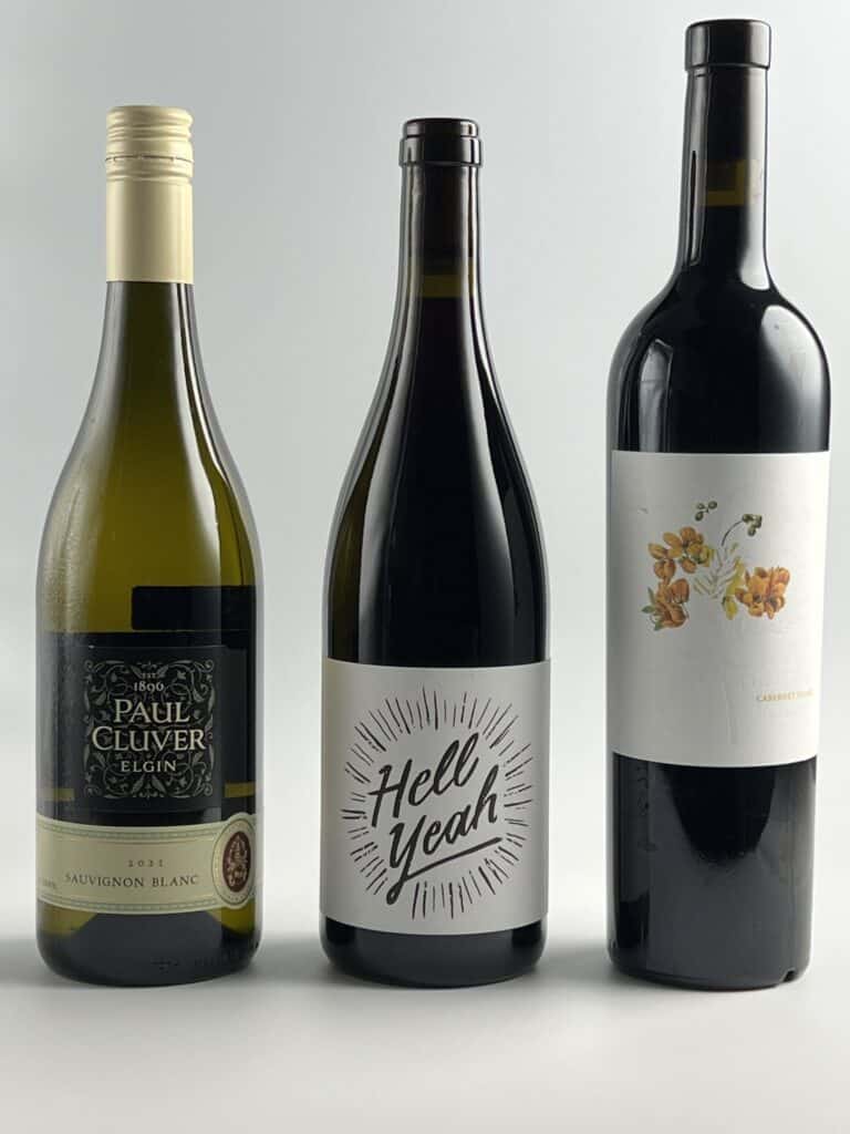 Hyde Park Fine Wines photo of three bottles of wine from South Africa