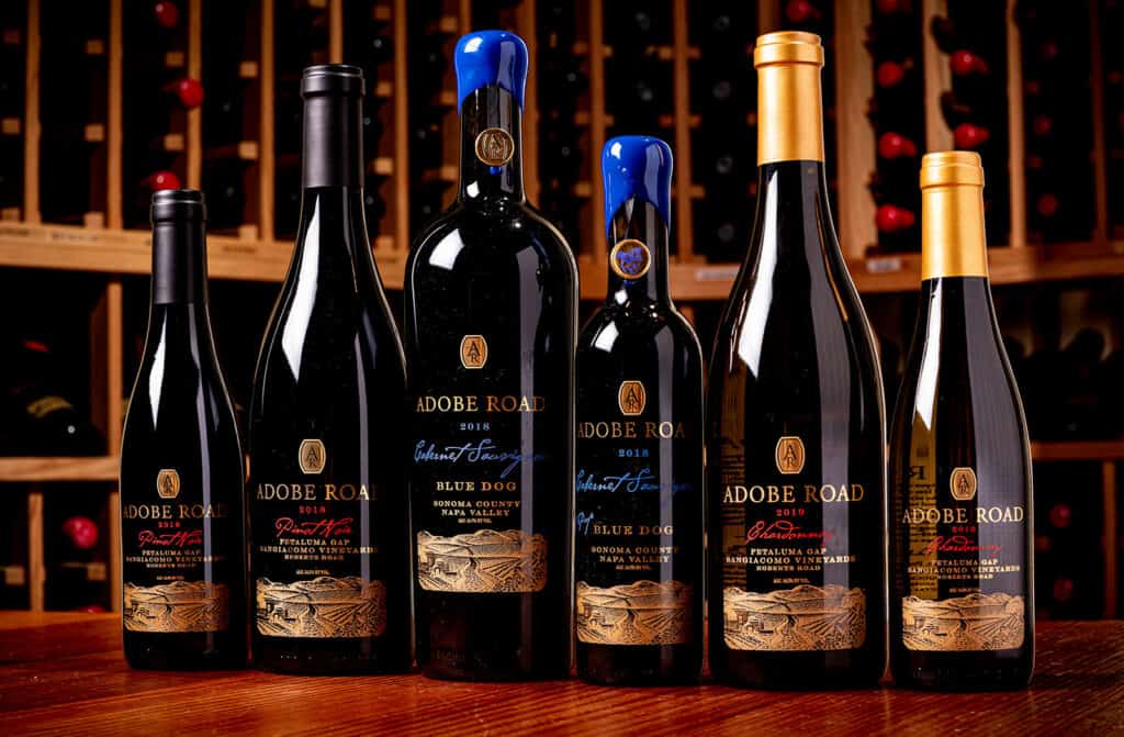 Adobe Road Winery Lineup