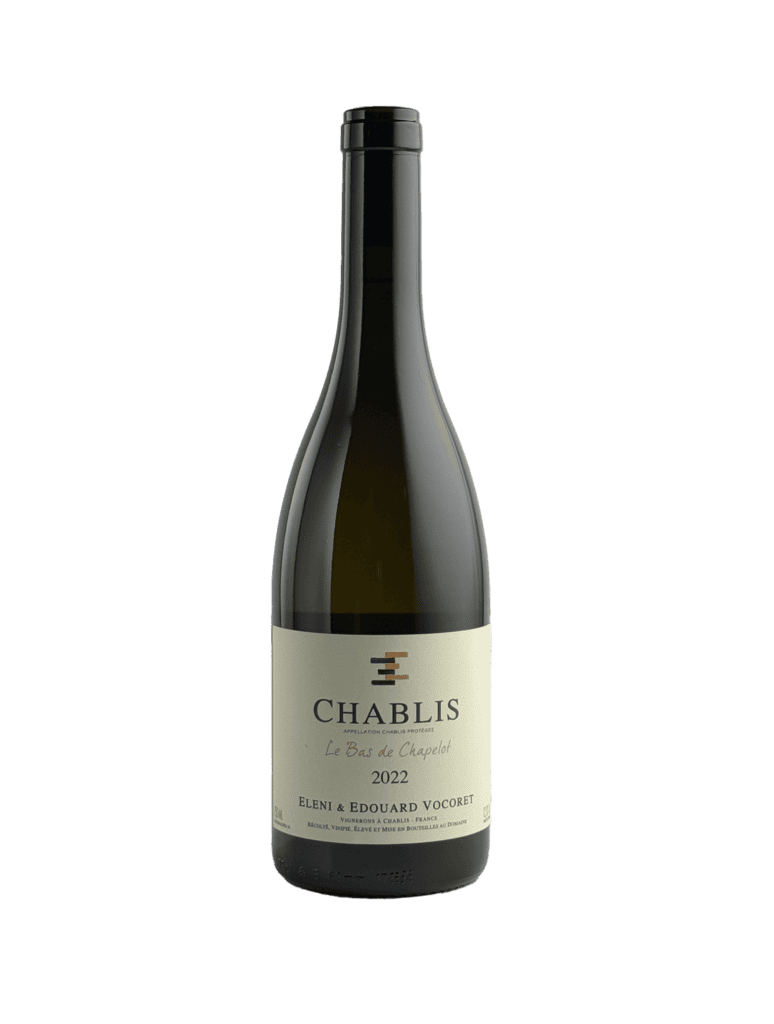 Hyde Park Fine Wines photo of Domaine Eleni & Eduoard Vocoret Chablis 'Bas de Chapelot' (2022)
